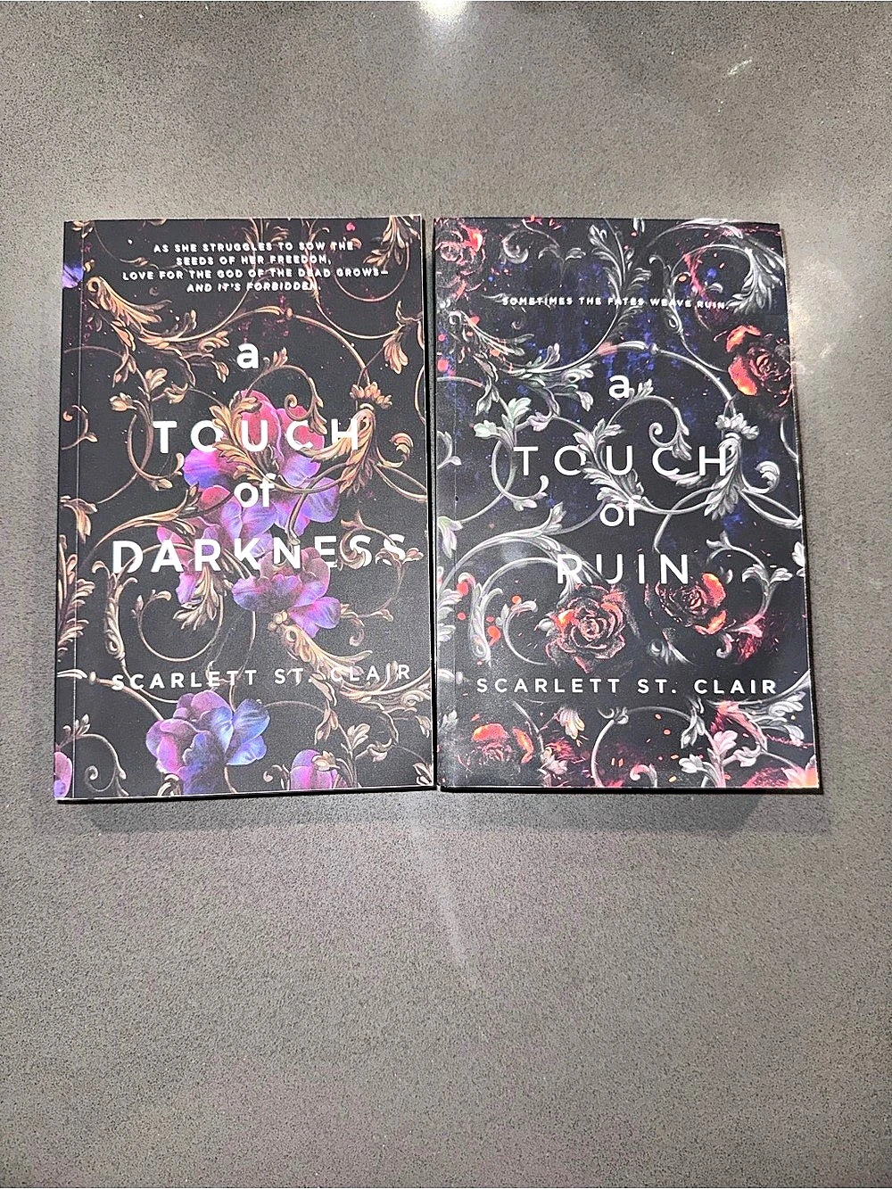 A Touch of Darkness and A Touch of Ruin Paperback Book Set